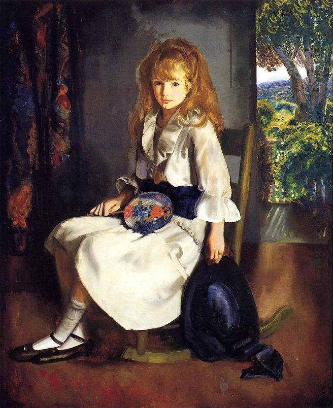 George Bellows Anne in White
